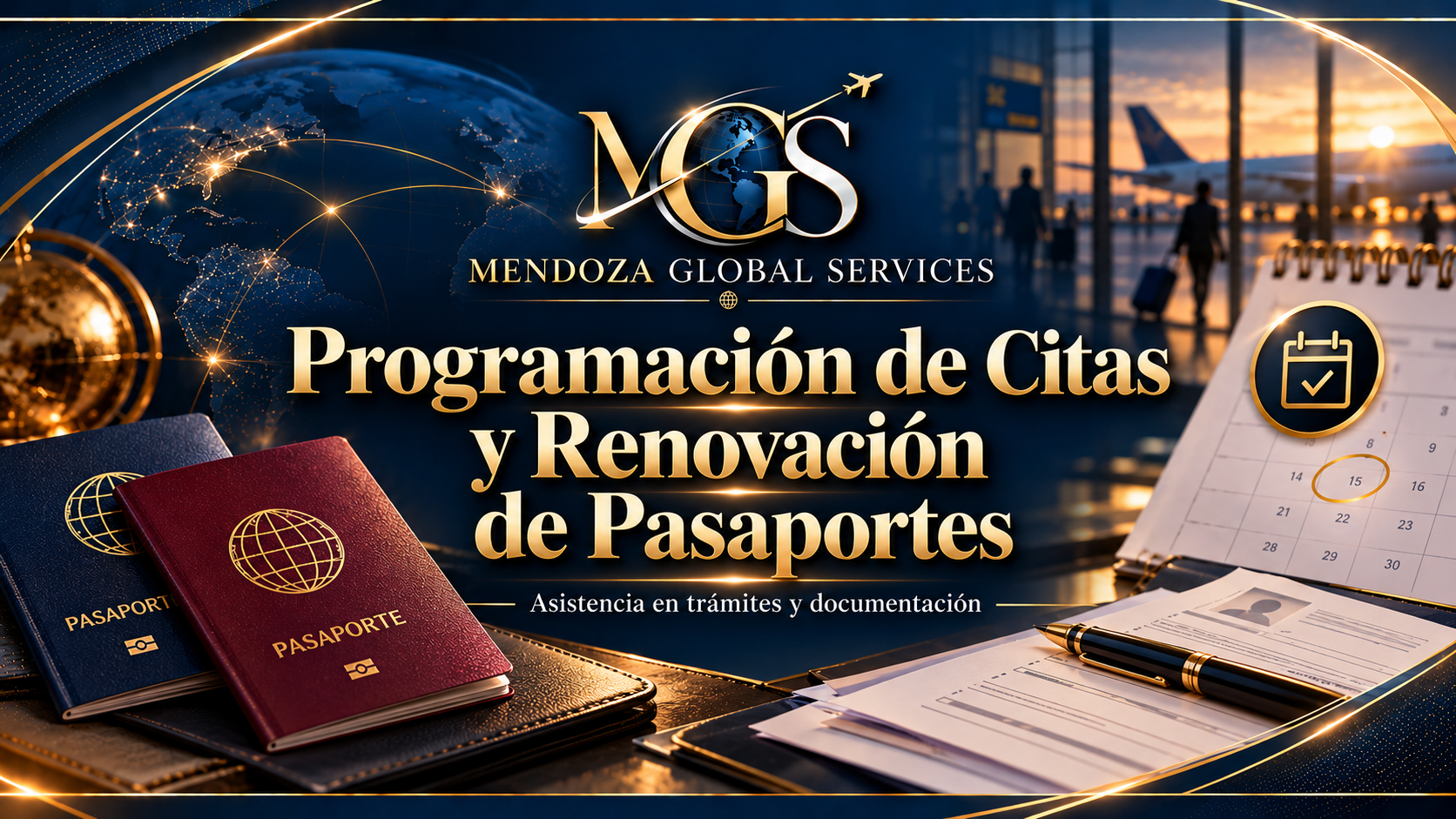 Programación de Citas y Renovaciones de Pasaportes